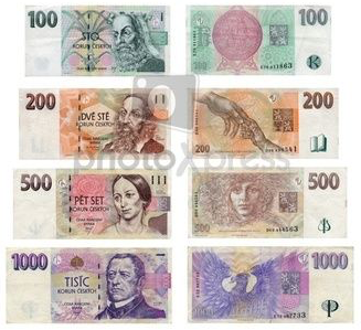 The official currency of Czech Republic is the Koruna.