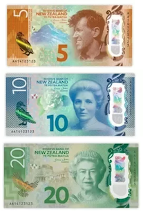 Canadian dollar banknotes consist of $5, $10, $20, $50 and $100