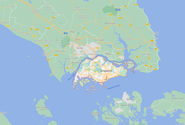 Singapore map Where can I use my Singapore dollar?