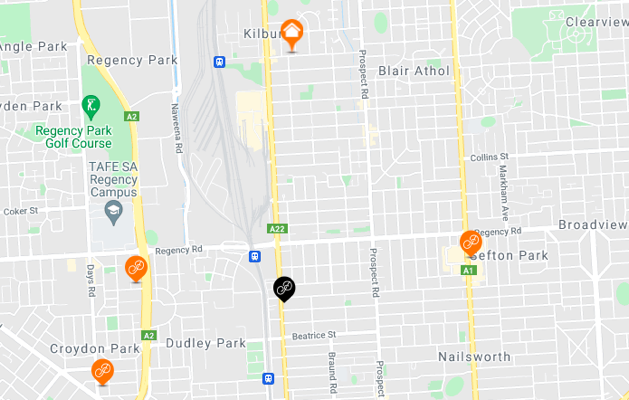 Currency exchange Kilburn SA Pick up currency exchange in Kilburn - Where to collect foreign currency in person