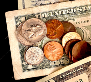 US Currency. US Coins