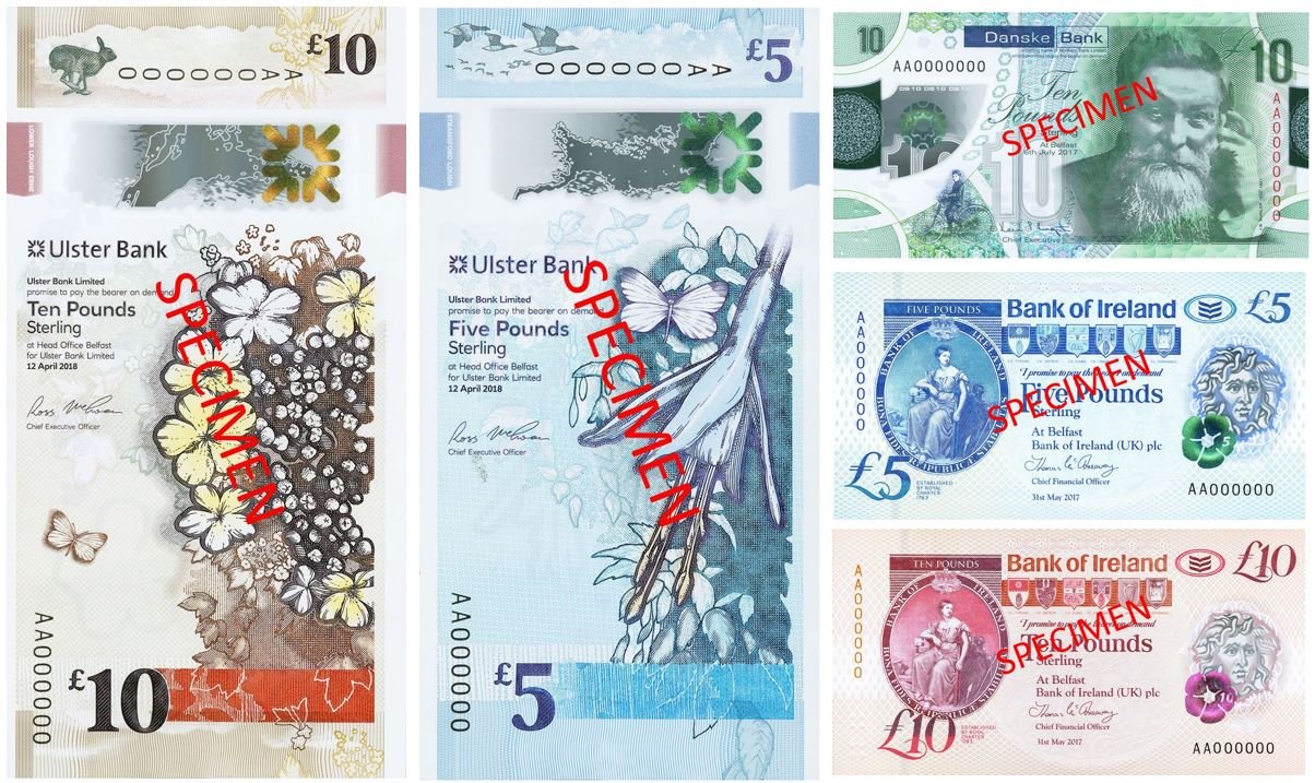 Northern Ireland Banknotes The official currency in Northern Ireland is Pound Sterlings.