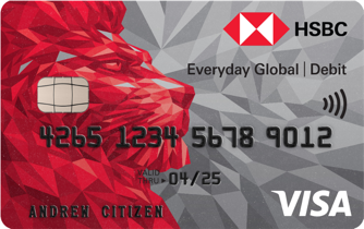 HSBC Everyday Global Debit Card is one of the 3 travel money cards for Bali in 2022