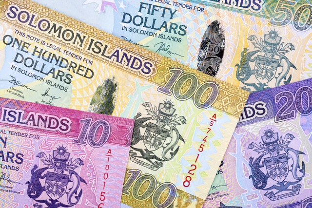 Solomon Island Dollar banknotes
