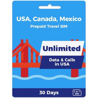 PREPAIDSIMS USA T-Mobile Travel SIM Card