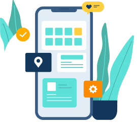 phone app illustration