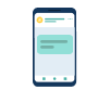 Illustration of a smartphone.