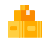 Illustration of four stacked cardboard boxes.