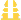 yellow icon of a famous Bali landmark