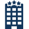 Blue Building Icon