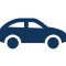 Blue Car Icon