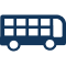Bus Icon Blue Blue Icon